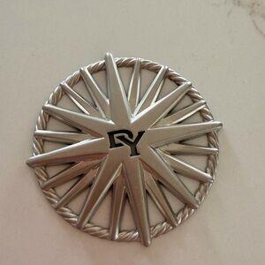 David Yurman Silver Starburst Emblem